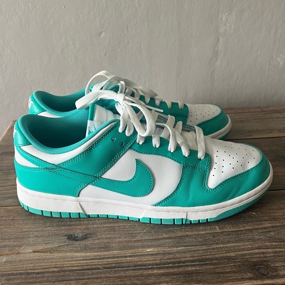 Nike Men’s Clear Jade Low Dunks Size 9.5 - Picture 4 of 9